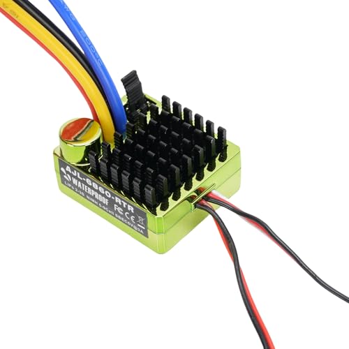 RC Car Brushed RC Brushed ESC 1/10 Car & Boat Electronic Speed Controller for 540, 550, 750 Motors