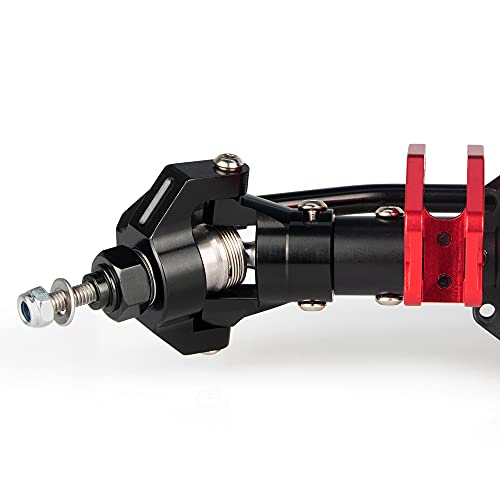 KYX Racing Alloy Front & Rear Axles Upgrades Parts Accessories for 1/10 RC Crawler Car Axial Wraith RR10 90053