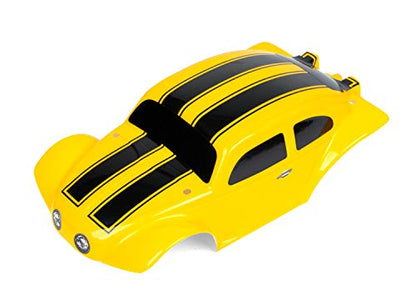 SummitLink Custom Body Yellow Bumblebee Style Compatible for 1/10 Scale RC Car or Truck (Truck not Included) STB-BEE-01
