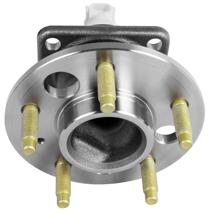 512150 Rear Wheel Bearing Hub Assembly ABS 5 Lugs FWD Models Only 1 Pack | Fits 1997-2008 Pontiac Grand Prix, 2000-2013 Chevy Impala, Automotive Replacement FWD Rear Wheel Hub Bearing Assembly - size: 512150/1PC