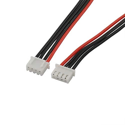 2pcs 15cm JST-XH 3S LiPo Balance Power Cable Connector 22AWG Extended Charging Wire Male Female Plug for RC Drone FPV Quadcopter Rechargeable Lipo Battery Charger DIY - size: 3S