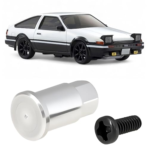 Create idea 2pcs 10mm RC Car Front Wheel Hex Hub Drive Adapter Compatible with LDRC AE86 A86 A86P LD1801 1/18