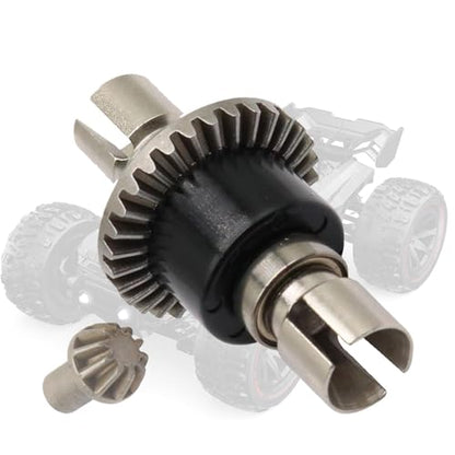 Differential Drive Gear 16420Y 10402Y Fit for Hyper GO H16GT H16DR H16BM | Upgrade Kit Powder Metallurgy Differential with Drive Gear Fits for Hyper GO H16 16207 16208 16209 16210.RC Car Differential