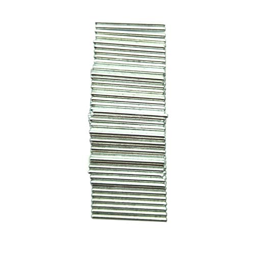 EUDAX 100Pcs STEM Toys Shaft Round Rod Axles for DIY Toy RC Car Boat Helicopter Model Part (2mmx30mm) - style: 2mmx30mm