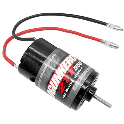 OGRC Motor 550 35T Brushed RC Motor 1/10 RC Crawler Motor for TRX4 SCX10 | 3-Slot 7900 Max RPM RC Car Motor for 1/10 TRAXXAS Redcat Axial RC4WD D90 and 1/6 Jeep Willys 1941 MB Military Truck - size: 21T