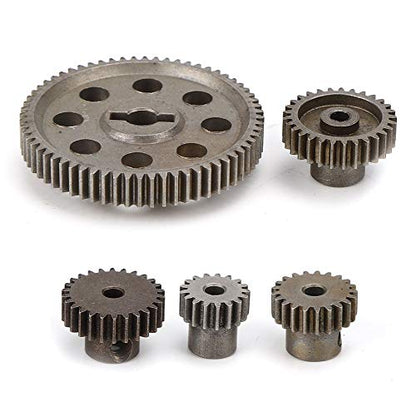 Differential Main Metal Spur Gear,Durable and Long Lasting 64T Main Gear,Not Easily Worn Out Gear Motor,for HSP Brontosaurus 1/10 Truck 94111