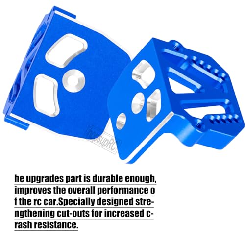 RC Motor Mounts Fixed Seat Upgrade Parts for XRT 8S X-MAXX #7760-GRN RC Car.Navy Blue(2PCS) - color: Navy Blue(upgrade Parts)