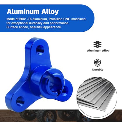 Slipper Clutch Eliminator for Traxxas 1/10 Rustler VXL Slash Stampede Bandit XL5 2WD Gearbox Parts (Navy Blue) - color: Navy Blue