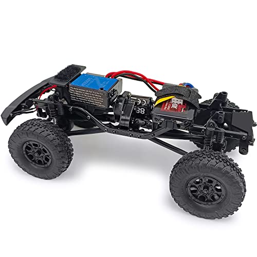 RC 2-Speed Metal Transmission Case Gearbox for 1/24 Axial SCX24 Vehicles | Suit for AXI90081 C10 JLU CRC B-17 AXI00005 AXI00006 Crawler