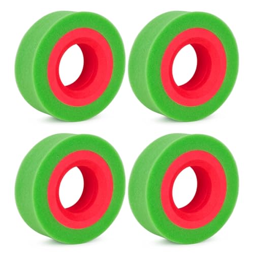 EVA Dual Stage Foam Fit 1.9" Wheel Tires for 1/10 RC Crawler Car 115-120mm TRX4 TRX6 Axial SCX10 Capra 90046