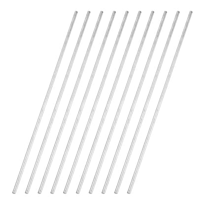 MECCANIXITY 10 Pack Dowel Pin Wheel, 3x100mm Steel Hex Wheel Hub Nut Pin Replacement for DIY RC Car Truck Boat Helicopter Model Part, Silver - size: 3x100mm
