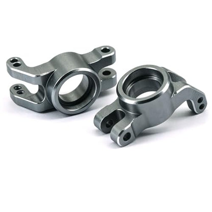 Aluminum Rear Hub Knuckle Arm for ARRMA Mini Kraton 1/16 RC Car, Upgrade Replacement Parts, (Titanium Rear Hub/Knuckle Arm) - color: Titanium Rear Hub/Knuckle Arm