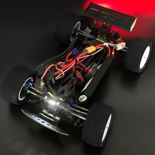 1/14th RC Car LED Light Kits Headlights Taillights Lamp Upgrades for LOSI Mini 8IGHT 4WD Buggy Brushless Car Parts