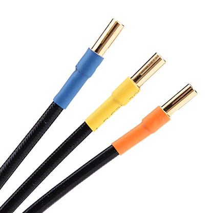 RC Car Motor Sensorless Brushless 3670 1900KV Four Pole Copper Winding 5mm Shaft 4mm Banana Plug for 1 8 1 10 Scale RC Truck Buggy Racing Upgrade