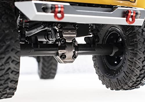 Brass Diff Cover Front&Rear for AXIAL SCX24 Deadbolt C10 Gladiator Brocon Upgrades 1/24 RC Crawler Car