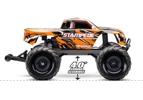 Traxxas Stampede 2WD XL-5 Monster Truck with Battery and Charger - Orange