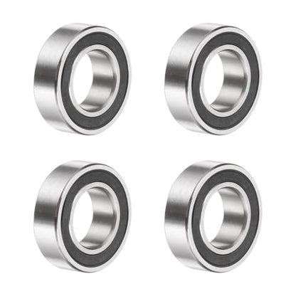 uxcell 4Pcs SMR137-2RS Deep Groove Ball Bearings, 7x13x4mm 440C Stainless Steel Double Shielded Bearings, ABEC 5 - size: 7x13x4mm