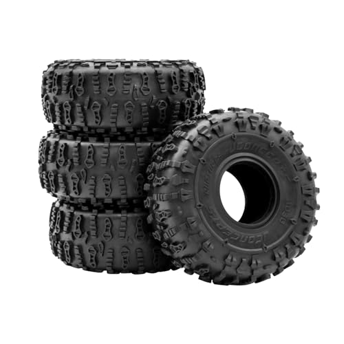 RC Car 2.2Inch Rubber Tyre 150X65mm 2.2 Wheel Tires Set for 1/10 RC Crawler Wraith RR10 RBX10 Capra SCX10 Jeep Wrangler