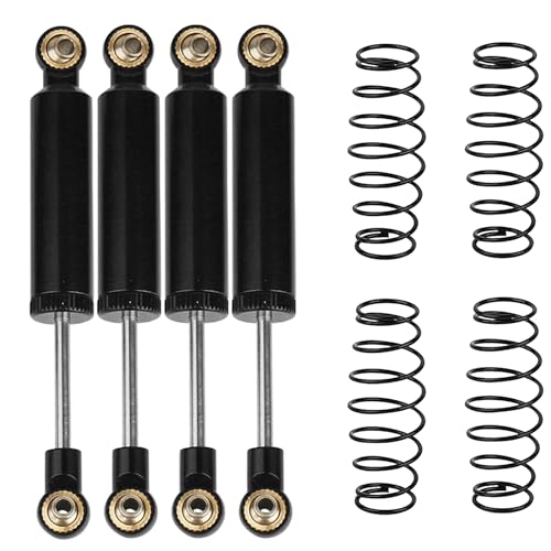 Shock Absorber Damper Internal Spring Built-in Spring For 1/10 RC Crawler Axial SCX10 I II III RBX10 Wraith TRX4 MST Redcat (black, 90mm) - color: black, size: 90mm