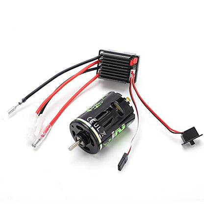 Generic 540 Brushed Motor 320A ESC Combo Set High Low Noise for RC Crawler Drift Cars Durable Long Life (20T) - size: 20T