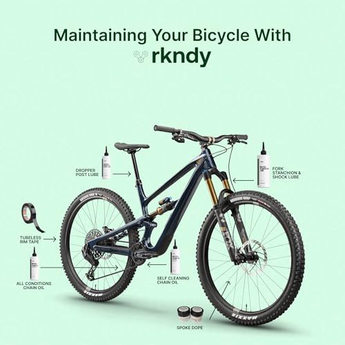 Fork Stanchion & Shock Lube - Premium Bicycle/Bike Suspension Lubricant for Eliminating Rust, Dirt, and Contaminants from Seals, Ensuring Smooth Riding and All-Weather, Long-Lasting Protection