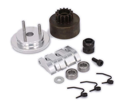 Integy 1/8 Nitro Flywheel, Clutch & 14T Clutch Bell Set for 21-28 Size Engine