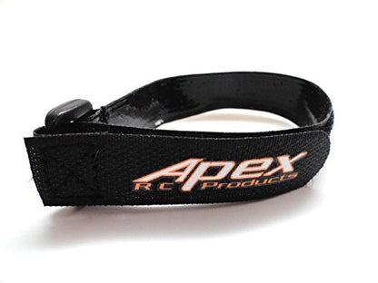 5 Pack 20mm x 300mm HD Rubberized Battery Straps Non-Slip - Apex RC Products #3031