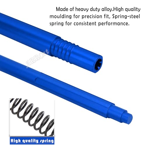 Aluminum Comp Center Slider Driveshaft Upgrades Part for 1/10 Senton 4X4 3S Blx&550, Alloy Centor Drive Shaft for Senton 4X4 3S Blx&550,Navy Blue - color: Dark Blue-upgrades Driveshaft