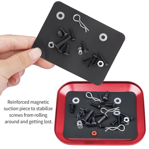 532pcs RC Screw Kit Universal Metal Hardware Fasteners Assortment Set with Screw Tray for 1/8 1/10 1/12 1/16 Scale Traxxas Axial Arrma Redcat Losi HPI RC Cars Trucks Crawlers