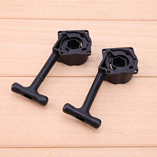 RC Car Accessories 2 Pull Starter Children's Accessories For 1/10 Redcat 1/8 Nitro Engine RC Car Parts - (Color: Yellow)