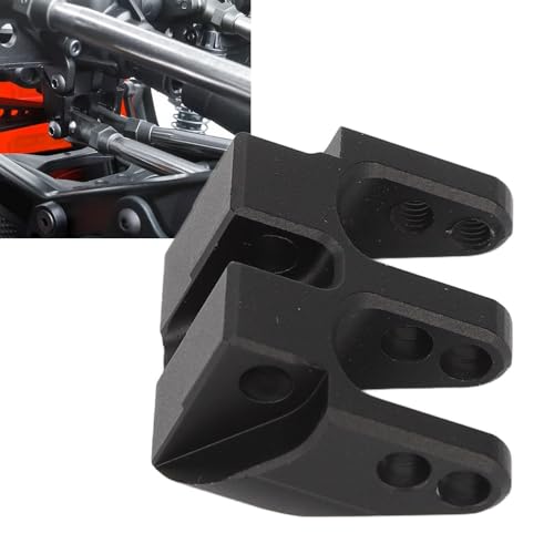 CNC Aluminum Alloy Rear Upper Link Mount Improved Suspension for 1/10 RC Crawler Car
