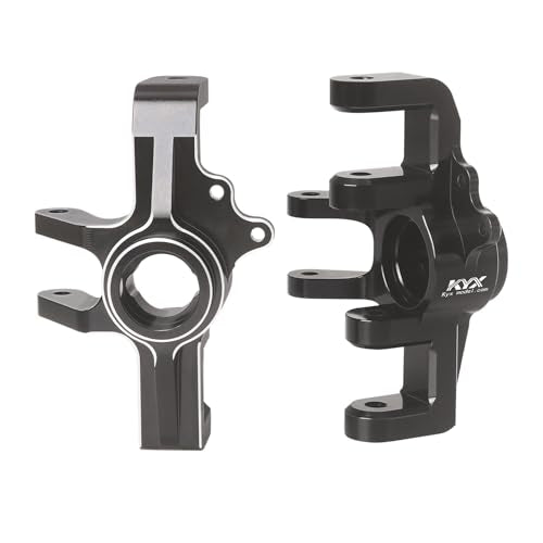 KYX Racing Aluminum Steering Knuckles Set Upgrades Parts Accessories for 1/10 LOSI Baja Rey 2.0 F100