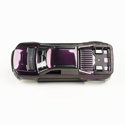 UDIRC UD1610S Replacement Body Shell, 1:16 RC Truck Body with Purple Pearl Gradient Finish, Full Roll Cage & Realistic Cockpit, Durable PC RC Car Shell, Part P16-001D - color: Purple Pearl