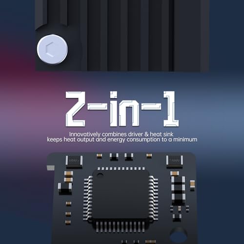 BIGTREETECH EZ5160 RGB Stepper Motor Driver 4.7A Peak Support SPI Mode for Octopus Max EZ, Manta E3EZ, SKR 3 EZ, MMB Control Board (2 PCS) - style: EZ5160 RGB*2