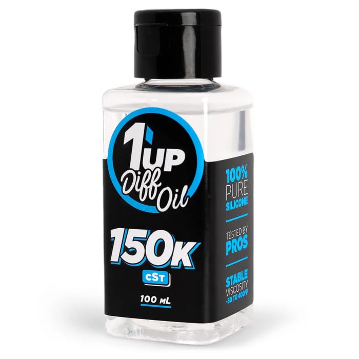 1UP Racing 110150 - Pure Silicone Diff Oil, 100ml, 150K CST