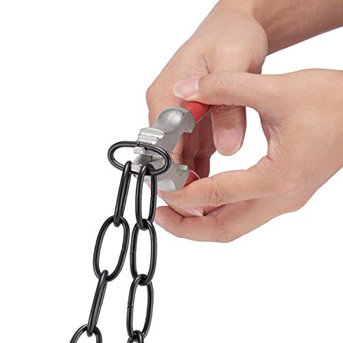 Canomo Chain Opening and Closing Pliers for Chandelier Light Fixture, 7 Inches