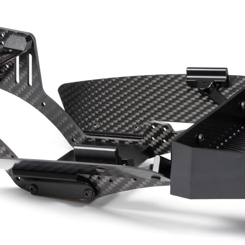 Carbon Fiber Boat Sliders Standard Sliders ESC Tray for RC Crawler 1/10 LCG Chassis Rails Power Wagon Cab Gspeed V3 V4 FS G-Shot (Boat Sliders B)