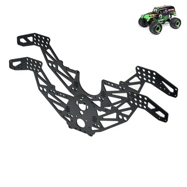 furitek Carbon Fiber Frame KIT for Losi 1/18 Mini LMT - Remote Control Car, RC Cars, RC Monster Truck Scale 1/18 Upgrade Parts (HELIDIRECT) (FUR-2580)