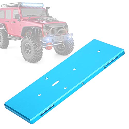 RC Battery Tray with Screw, Aluminum Alloy Replacement for RGT EX86100 1/10 RC Car, Lightweight and Durable Battery Mount for RC Vehicle (Blue 680022B) - color: Blue 680022b