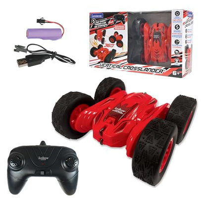 LEXiBOOK, Vertical Crosslander RC Car, RC55 | Gravity sensor, 2.4GHz remote, Light effects, Rechargeable - style: Crosslander Vertical