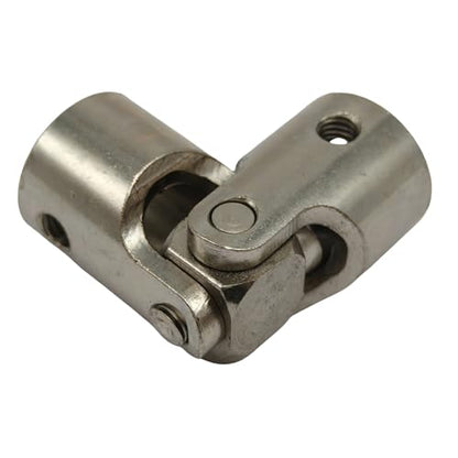 2Pcs 12mm to 12mm Joint Shaft Coupling Coupling Steering Connector Rotatable Joint Coupler for RC Robot Boat Car Crawler Motor - size: 12mm to 12mm