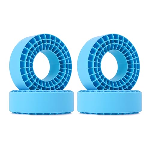 INJORA Silicone Rubber Inserts for 132-134mm (5.25" OD) 2.2" Tires, BL - color: Blue