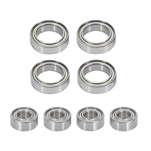 Double Rubber Seal for SG1603 SG1604 for UDIRC UD1601 UD1602 UD1603 UD1604 8Pcs Ball Bearing Set 1/16 rc Car Spare Parts Accessories