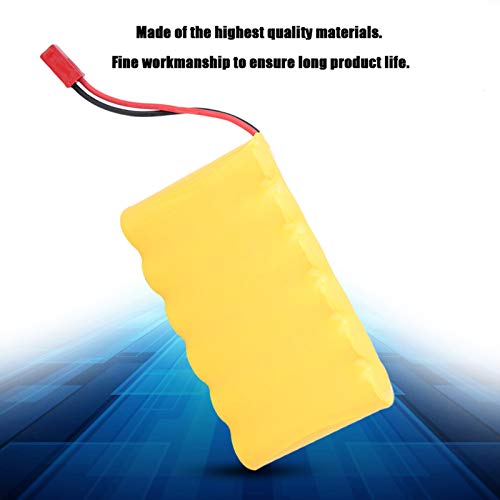 JERYS RC Car Battery, 7.2V 400MAH 2PCS RC Car Accessories for Outdoor