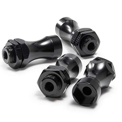 4Pcs 12mm to 17mm Wheel Hex Hub Adapter Conversion Extension for 1/10 1/8 RC Car
