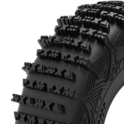 MEUS RACING 1.0 Tires - MS6 MPRO Pin Tires for TRX4M SCX24 FCX24 AX24 1/24 1/18 RC Crawler, 0.79/2.36/R1.0, #M1002 - size: M1002