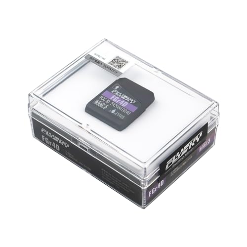 FGr4D Receiver Built-in Dual-Antenna PWM/PPM/i-BUS2/S.Bus/i-Bus Output Receiver for All AFHDS 3 Transmitter, Black