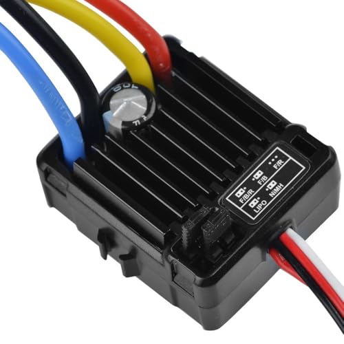 2S 540 21T Brushed Motor + 60A Brushed ESC Combo Set for 1/10 RC Climbing Car Crawler Off-Road RC Car