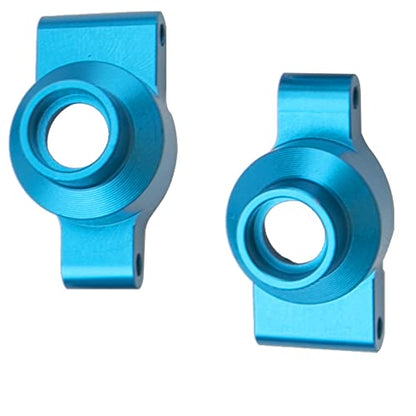 ShareGoo Metal Front & Rear Steering Knuckles Carrier Steering Hub Carriers Upgrade Parts Compatible with Tamiya TT-01 TT01 1/10 RC Drift Car