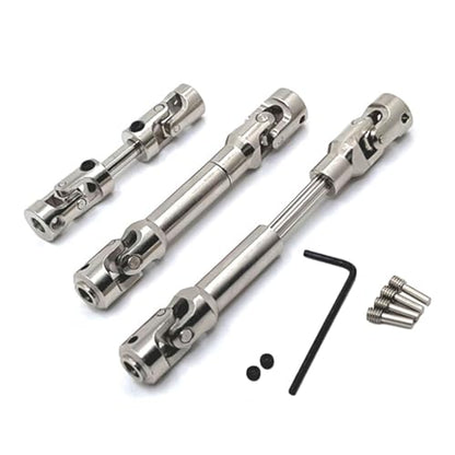 Metal RC Universal Driveshaft for 1:12 Scale MN128 MN86 MN86S G500 Crawler Truck, CVD Transmission Shaft Upgrade Part